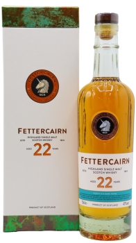 Fettercairn - Highland Single Malt 22 year old Whisky 70CL