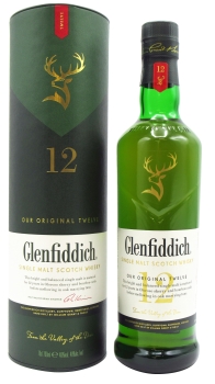 Glenfiddich - Single Malt Scotch 12 year old Whisky