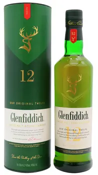 Glenfiddich - Speyside Single Malt Scotch 12 year old Whisky