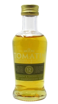 Tomatin - Highland Single Malt Miniature 12 year old Whisky