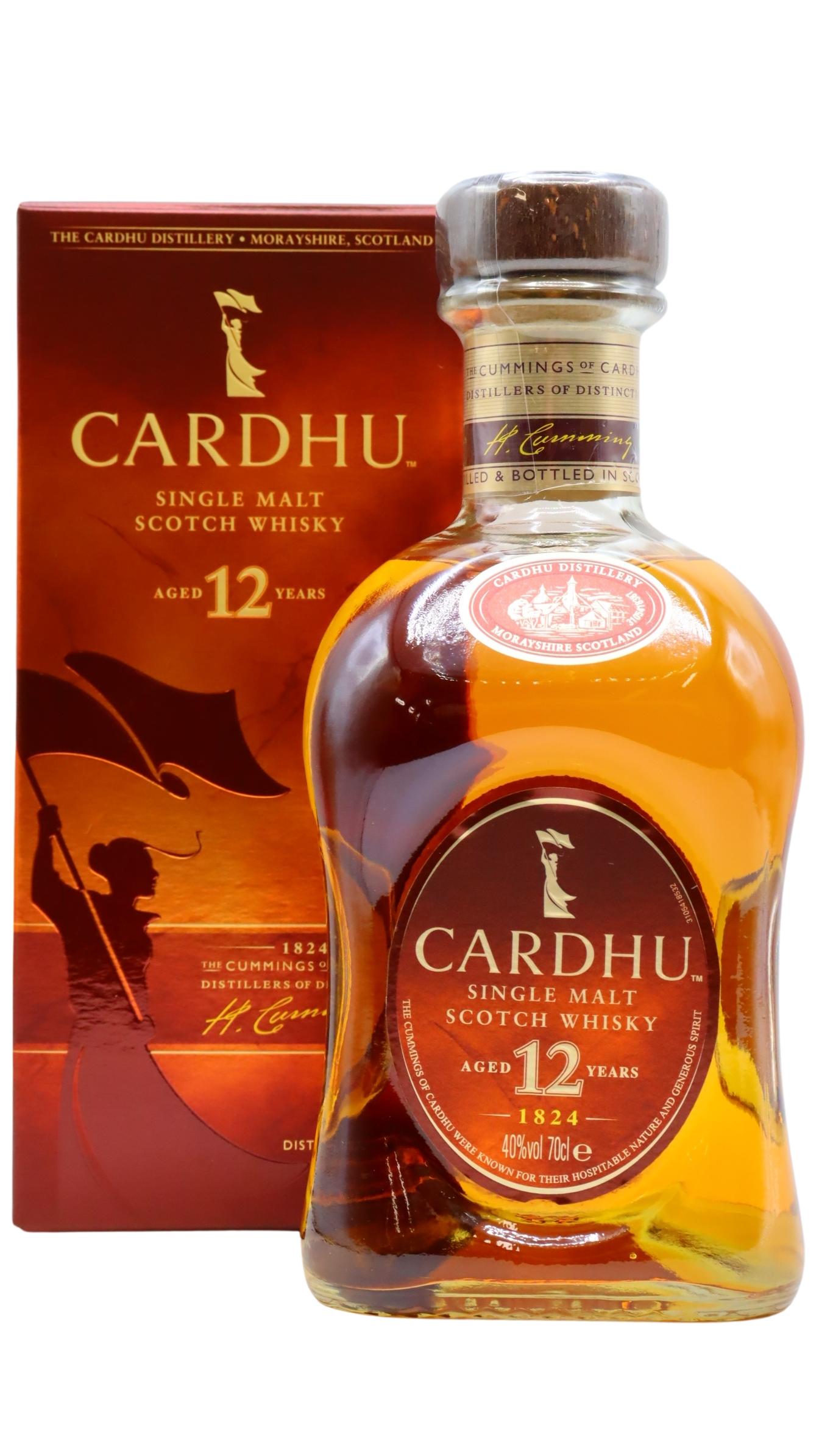 Shop Online Cardhu 12 Years Aged Single Malt Whisky 70cl at