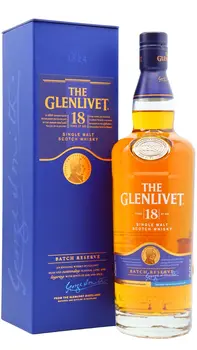Glenlivet - Speyside Single Malt Scotch 18 year old Whisky 70CL