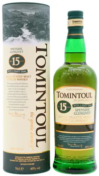 Tomintoul - Peaty Tang Speyside Single Malt Scotch 15 year old Whisky