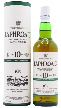 Laphroaig - Cask Strength Batch 012 10 year old Whisky 70CL