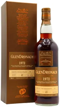 Glendronach - Single Cask #706 (Batch 12) 1972 43 year old Whisky 70CL