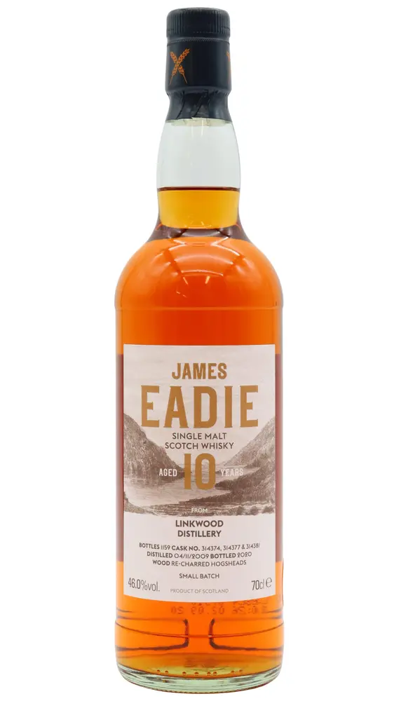 Linkwood - James Eadie Small Batch Release  10 year old Whisky