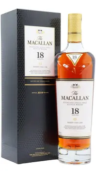 Macallan - 2019 Release Sherry Oak Highland Single Malt Scotch 18 year old Whisky 70CL