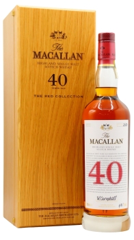 Macallan - The Red Collection -  40 year old Whisky 70CL