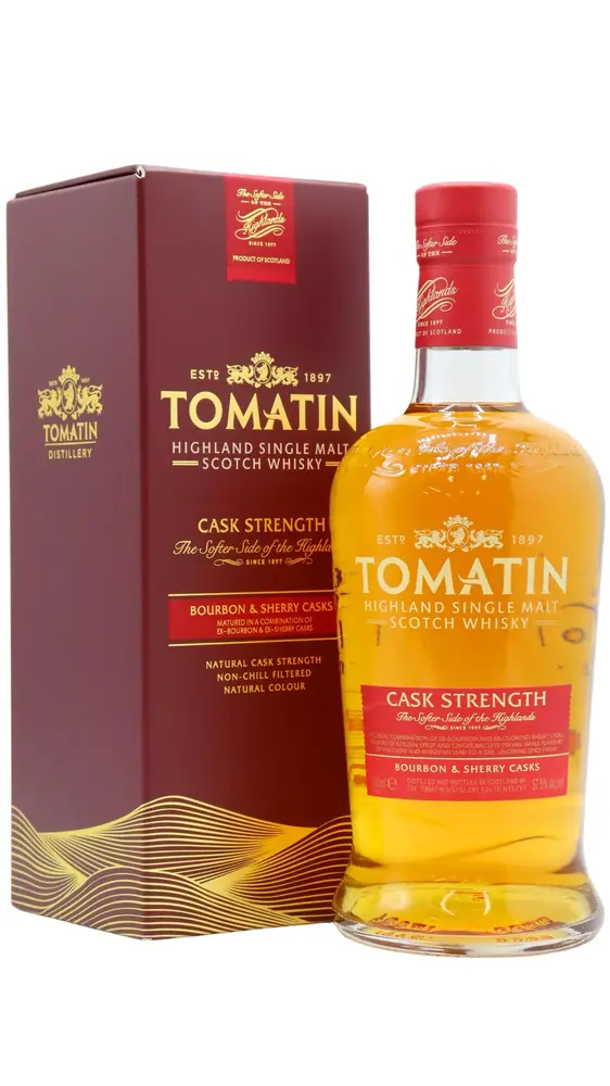 Tomatin - Cask Strength Highland Single Malt Scotch Whisky 70CL