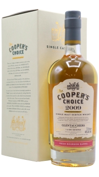 Glentauchers - Cooper's Choice - Single Bourbon Cask #700424 2009 7 year old Whisky 70CL