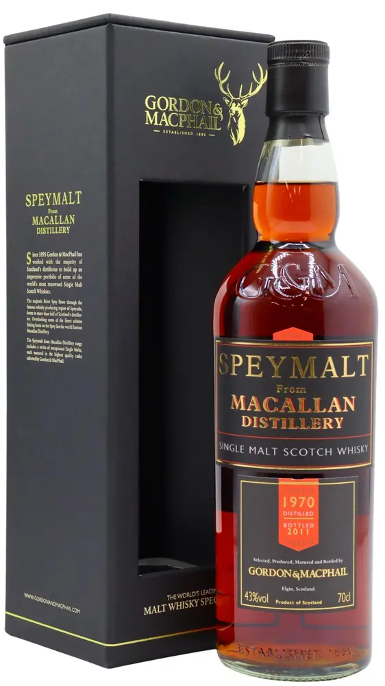 Macallan - Speymalt Single Malt Scotch 1970 41 year old Whisky