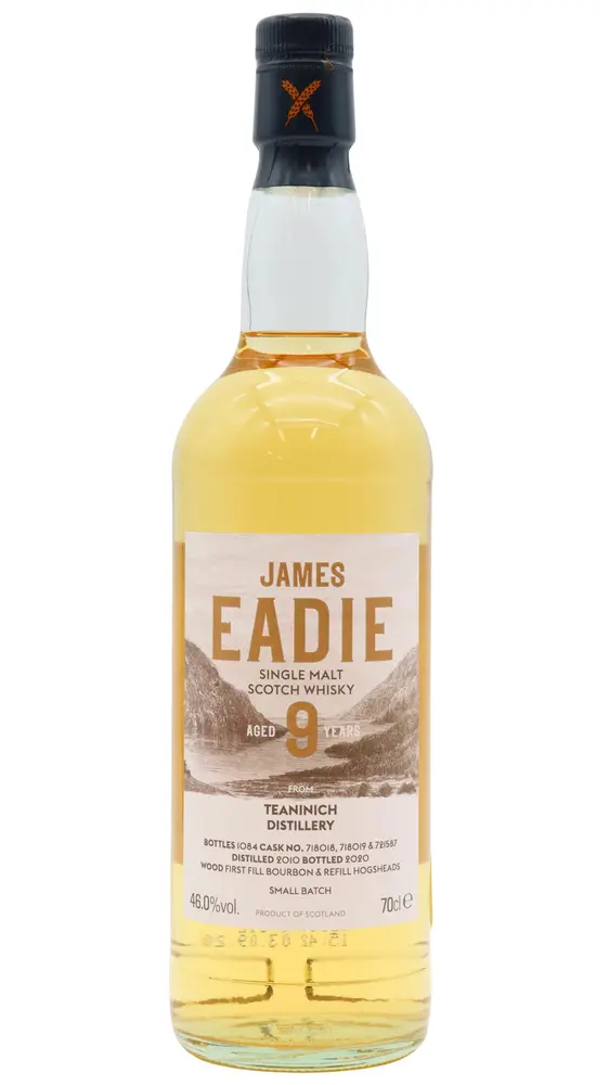 Teaninich - James Eadie Small Batch Release 9 year old Whisky 70CL