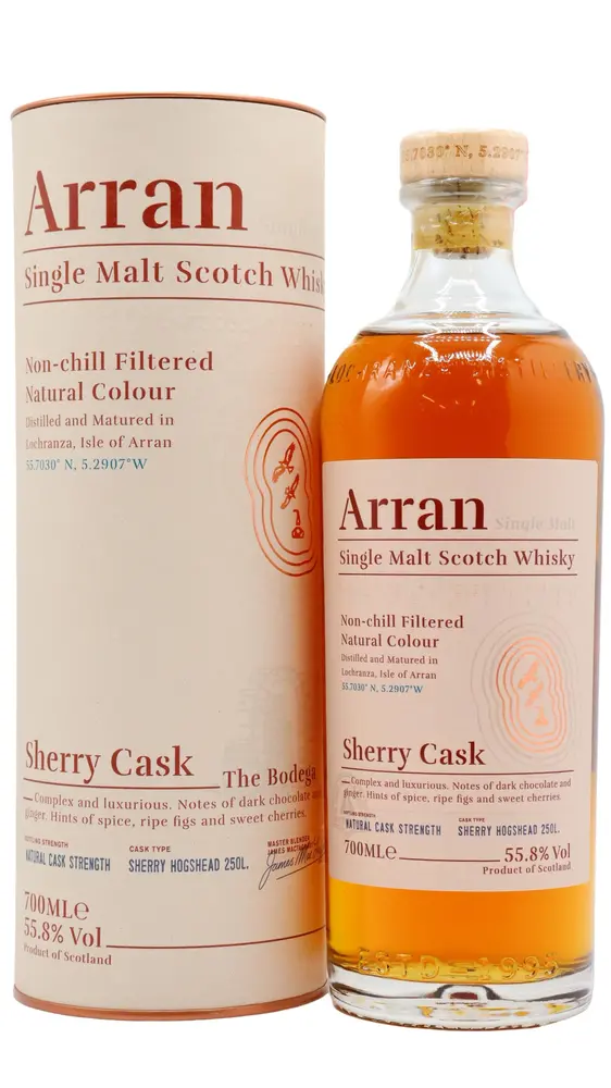 Arran - Sherry Cask - The Bodega Single Malt Scotch Whisky 70CL