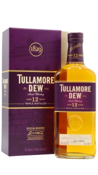 Tullamore Dew - Irish Single Malt 12 year old Whiskey 70CL