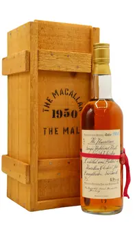 Macallan - 30 year old Single Highland Malt Scotch 1950 Whisky 75cl 43% ABV