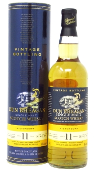 Miltonduff - Dun Bheagan Single Malt 2008 11 year old Whisky 70CL
