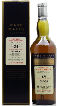 Brora (silent) - Rare Malts 1977 24 year old Whisky 70CL