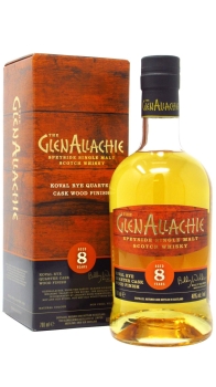 GlenAllachie - Koval Rye Quarter Cask Wood Finish 8 year old Whisky 70CL