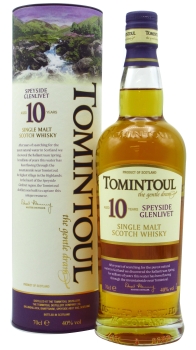 Tomintoul - Speyside Single Malt Scotch 10 year old Whisky 70CL