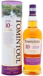 Tomintoul - 10 year old Speyside Single Malt Scotch Whisky 70cl 40% ABV