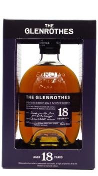 Glenrothes - Speyside Single Malt - Soleo Collection 18 year old Whisky 70CL