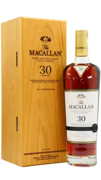 Macallan - Sherry Oak Highland Single Malt 2020 Release 30 year old Whisky