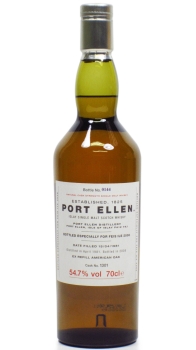 Port Ellen (silent) - Feis ile 2008 - 7.5th Release Single Cask 1981 27 year old Whisky