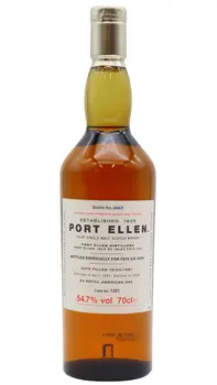 Port Ellen (silent) - Feis ile 2008 - 7.5th Release Single Cask 1981 27 year old Whisky 70CL