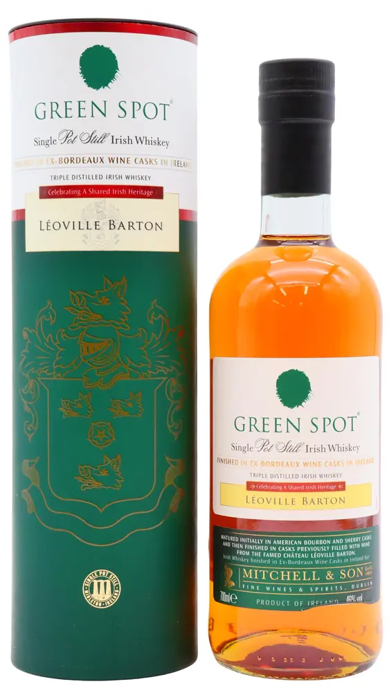Green Spot - Leoville Barton Bordeaux Wine Cask Finish Irish Whiskey 70CL