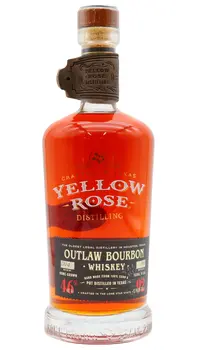 Yellow Rose - Black Label Outlaw Pot Distilled Bourbon Whiskey 70CL