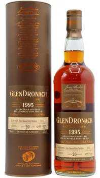 Glendronach - Single Cask #4074 1995 20 year old Whisky (UK Exclusive) 70CL