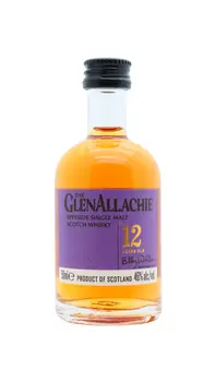 GlenAllachie - 12 year old Single Malt Scotch Whisky 5cl 46% ABV Miniature