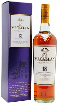 Macallan - 2017 Release Sherry Oak Highland Single Malt Scotch 18 year old Whisky