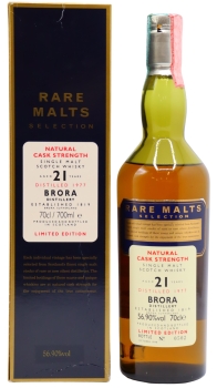 Brora (silent) - Rare Malts 1977 21 year old Whisky 70CL