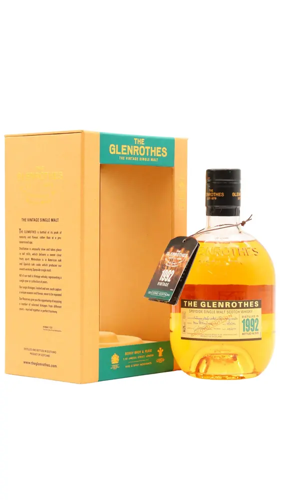Glenrothes - Vintage Release 2nd Edition 1992 23 year old Whisky