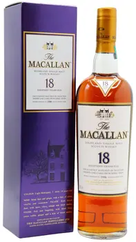 Macallan - 2014 Release Sherry Oak Highland Single Malt Scotch 1996 18 year old Whisky
