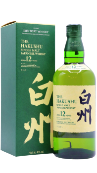 Hakushu - Japanese Single Malt 12 year old Whisky 70CL