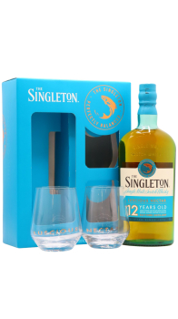 Dufftown - The Singleton - 12 Year Old Single Malt Glass Pack Whisky 70CL