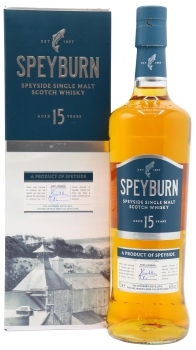 Speyburn - Speyside Single Malt 15 year old Whisky 70CL