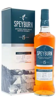 Speyburn - Speyside Single Malt Scotch 15 year old Whisky 70CL