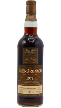 Glendronach - Single Cask #1436 (Batch 4) 1971 40 year old Whisky (Unboxed) 70CL