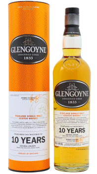 Glengoyne - Highland Single Malt (Old Bottling) 10 year old Whisky 70CL