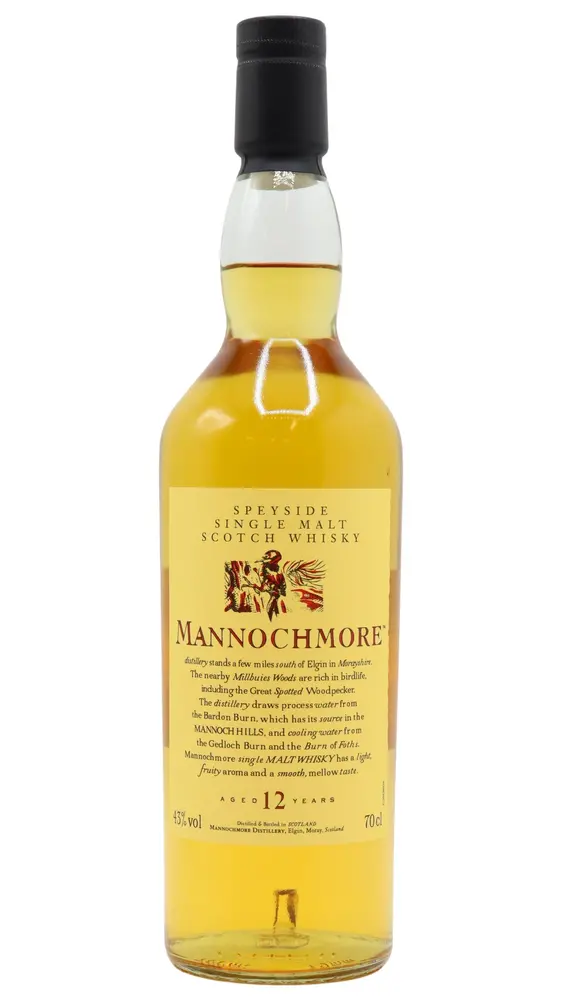 Mannochmore - Flora & Fauna Single Malt Scotch 12 year old Whisky 70CL