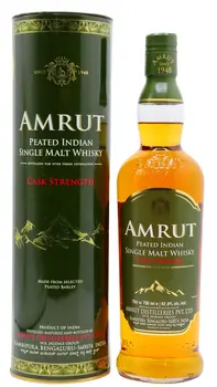 Amrut - Peated Cask Strength Indian Single Malt Whisky 70CL