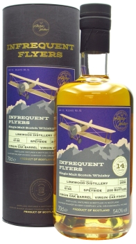 Linkwood - Infrequent Flyers Single Cask # 6144 2006 14 year old Whisky 70CL