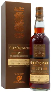Glendronach - Single Cask #2920 (Batch 11) 1971 43 year old Whisky 70CL
