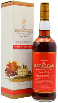 Macallan - Cask Strength Red Label Single Malt Scotch Whisky 75cl 58.6% ABV (USA Edition)