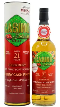 Tobermory - Casino Series - Single Sherry Cask #150070 Roulette 1995 21 year old Whisky 70CL