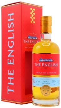 The English - Single Cask #B1/154 Smokey Triple 2010 8 year old Whisky 70CL