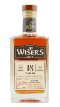 JP Wiser's - 18 year old Blended Canadian Whisky 70cl 40% ABV
